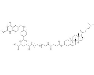 叶酸PEG胆固醇FA-PEG-Cholesterol，FA-PEG-CLS,叶酸聚乙二醇胆固醇 